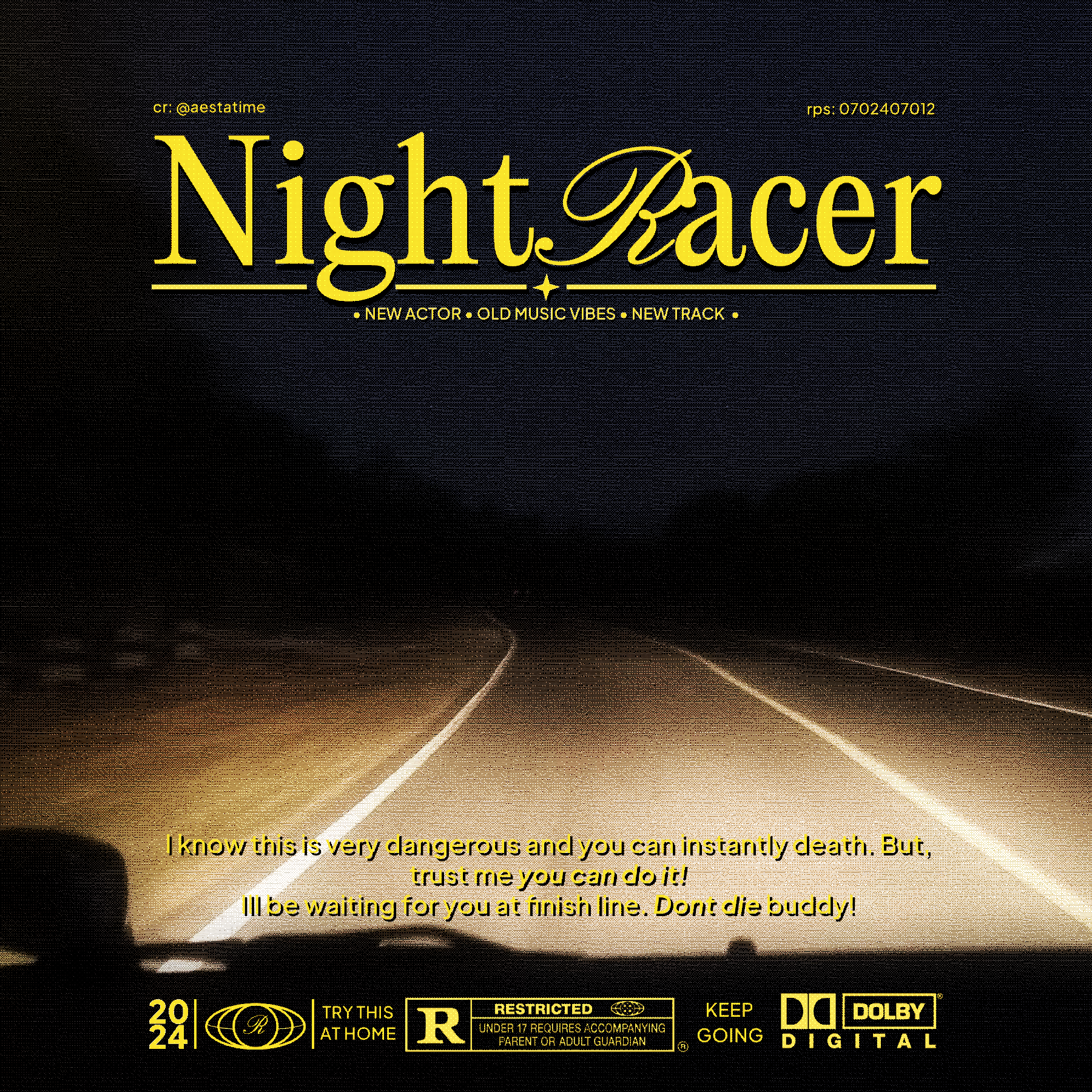Night Racer Poster
